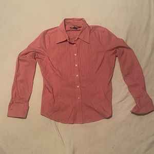 Vineyard Vines Red And White Striped Button Down Shirt Large Size 16